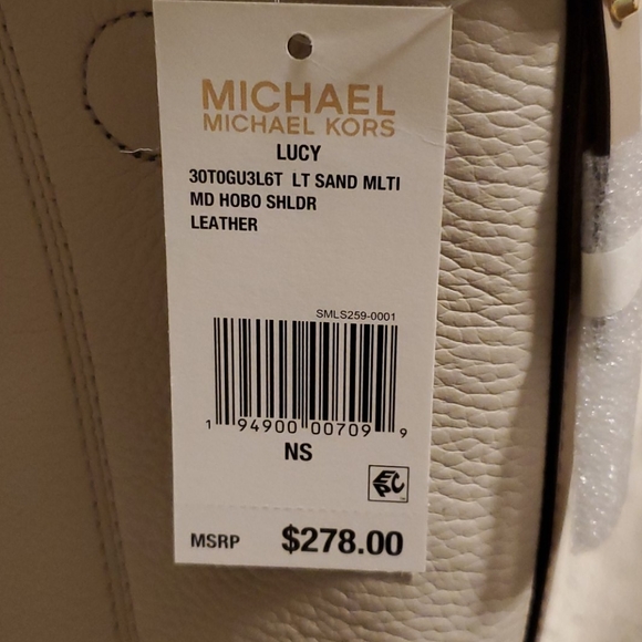 Michael Kors Lucy Medium Hobo Shoulder Bag - Picture 6 of 10